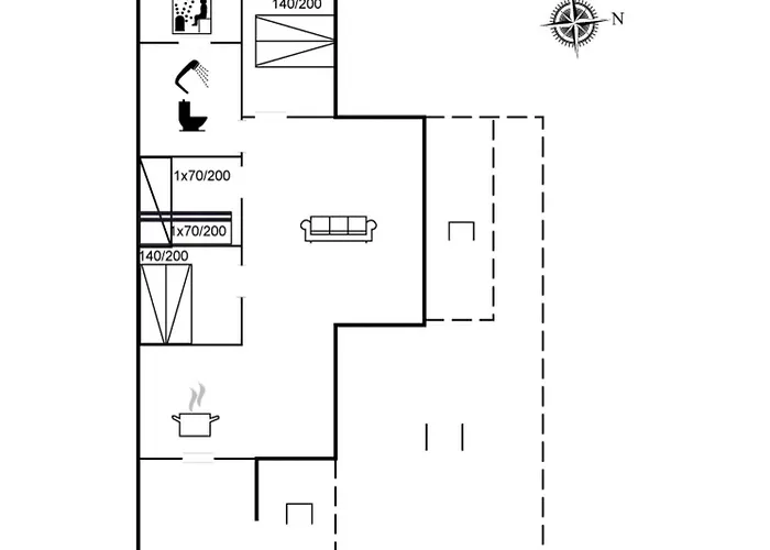 Harmke - 1km From The Sea By Interhome Vejers Strand